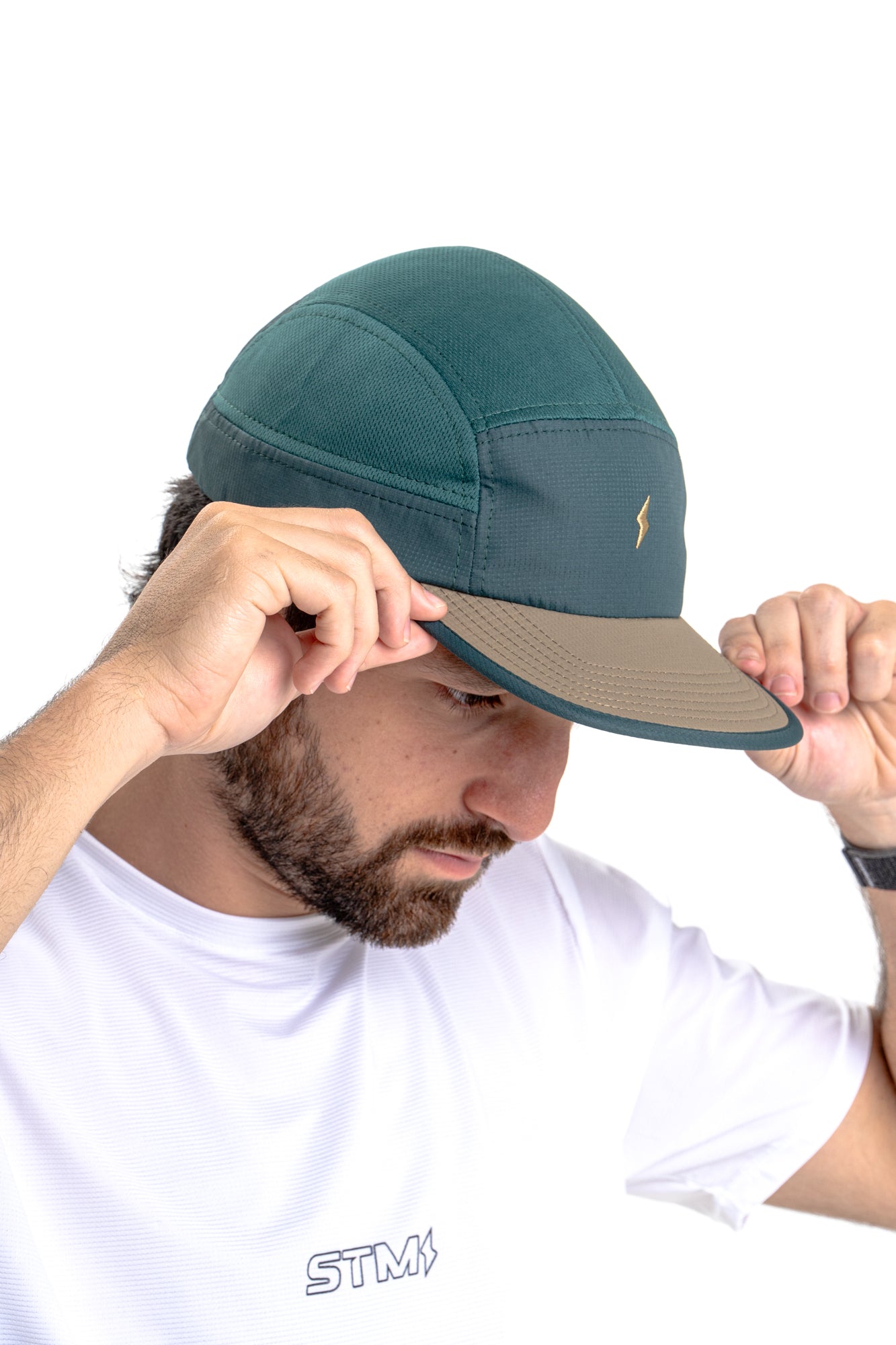 Gorra running Stamina Verde