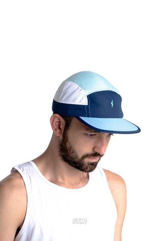 Gorra running Stamina Azul