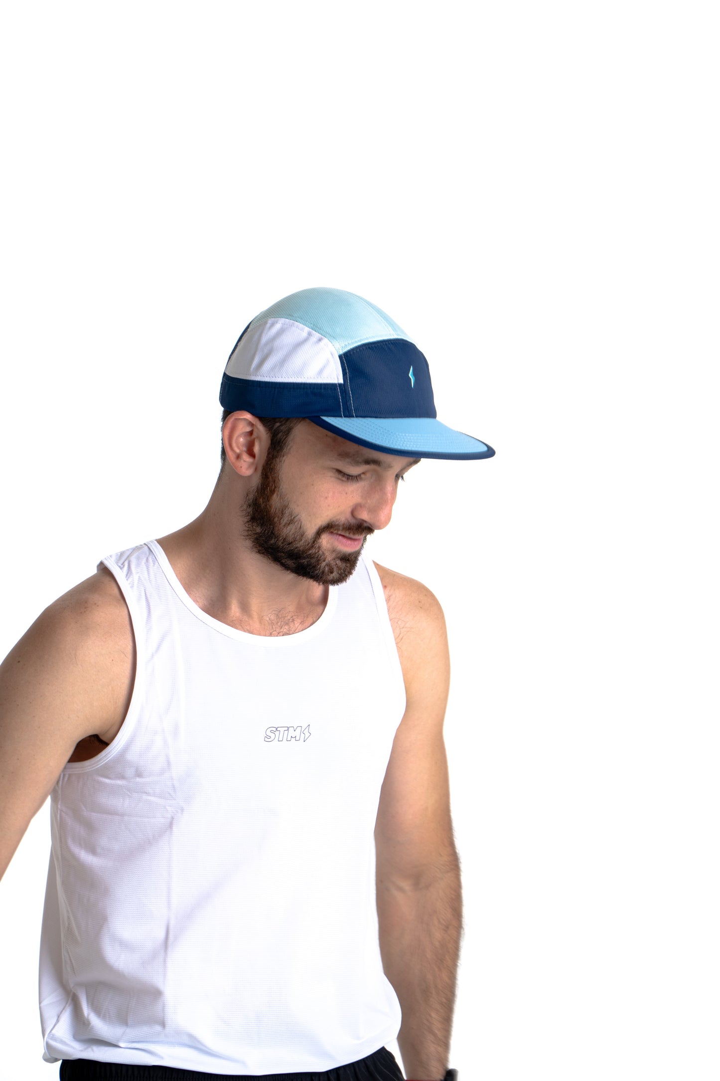Gorra running Stamina Azul