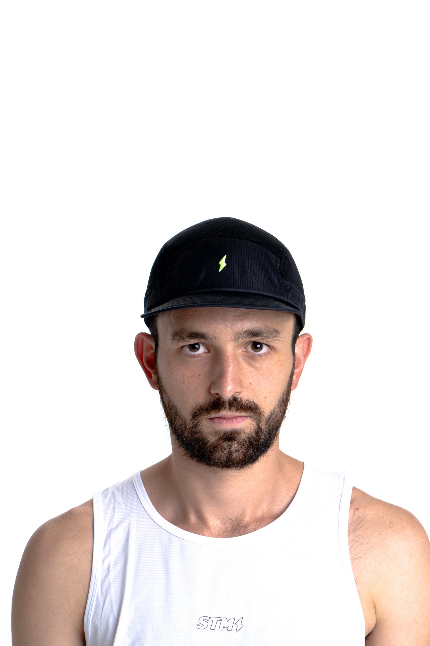 Gorra running Stamina Negra