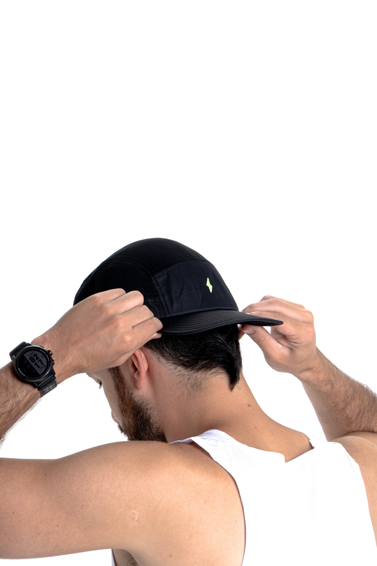 Gorra running Stamina Negra